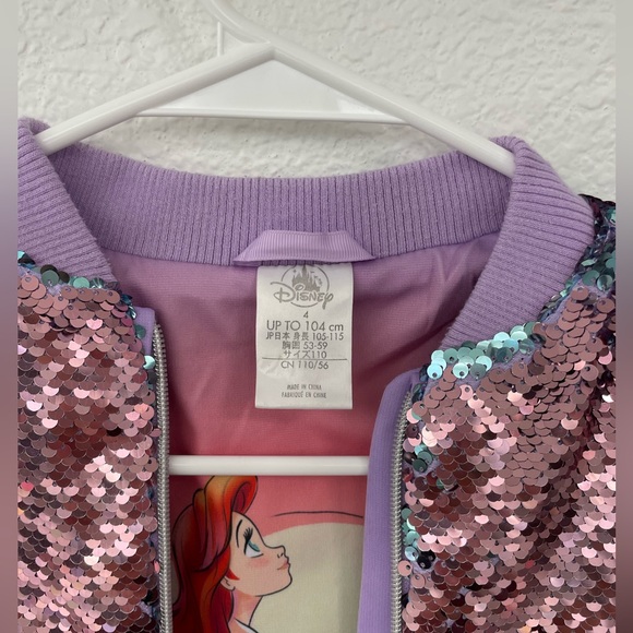Ariel Interactive Sequin Bomber Jacket - Picture 4 of 4